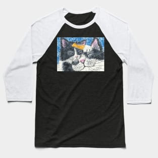 Mother and baby cat Baseball T-Shirt